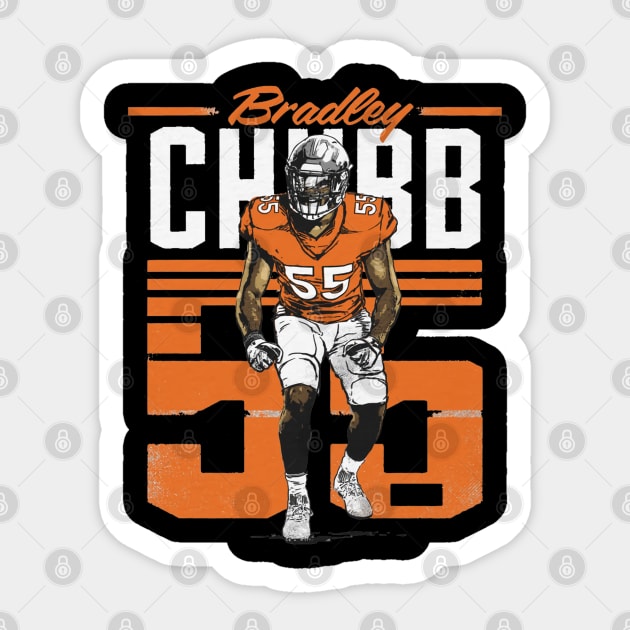 Bradley Chubb Denver Grunge Sticker by MASTER_SHAOLIN